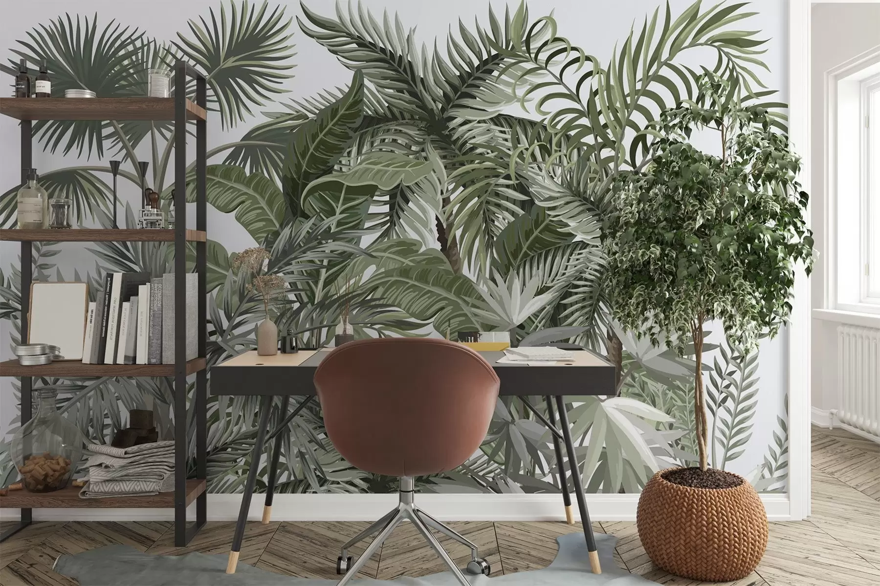 murais de parede Selva w04646
