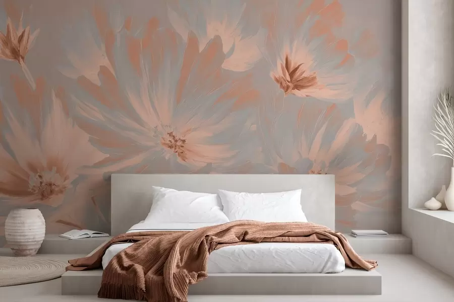 murais de parede Flores abstratas w04670v1