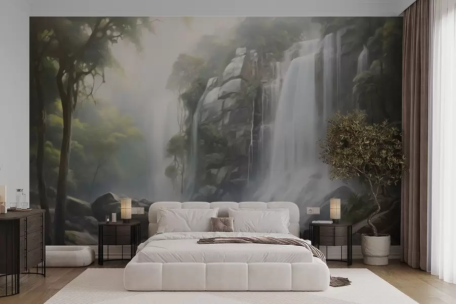 murais de parede Cachoeira w04721