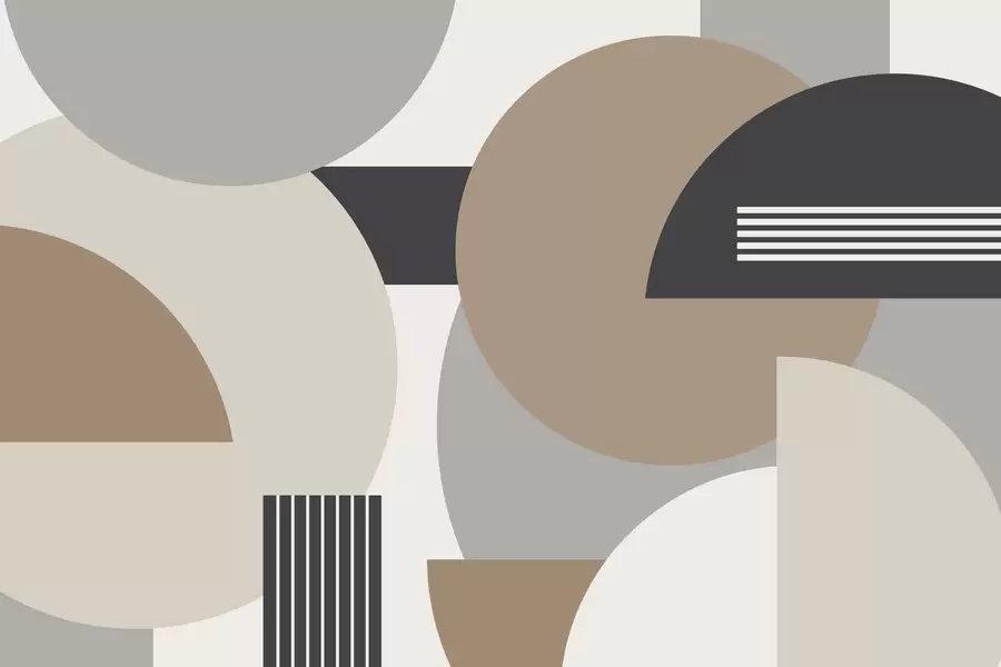 murais de parede Abstração geométrica w04687