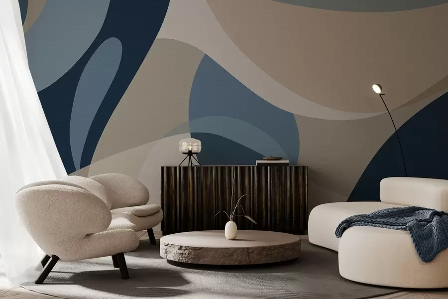 murais de parede Abstração geométrica w04843