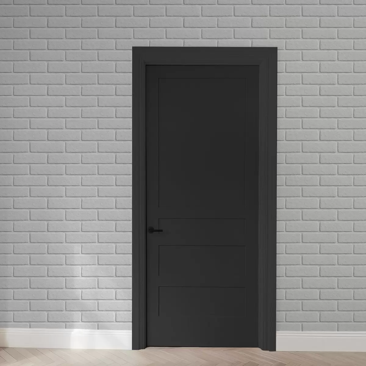 Papel de parede Textura de tijolo branco, layout horizontal a00877