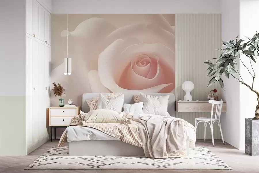 murais de parede Rosa w04892