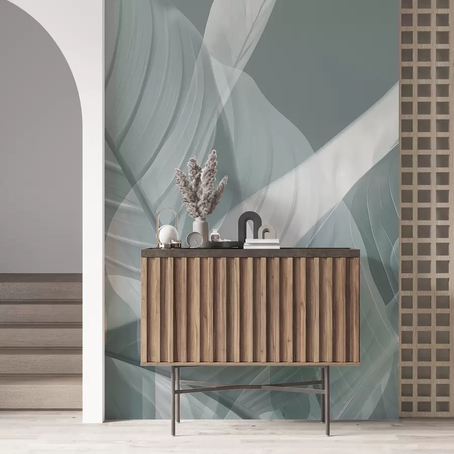 murais de parede Folhas grandes w04901v1