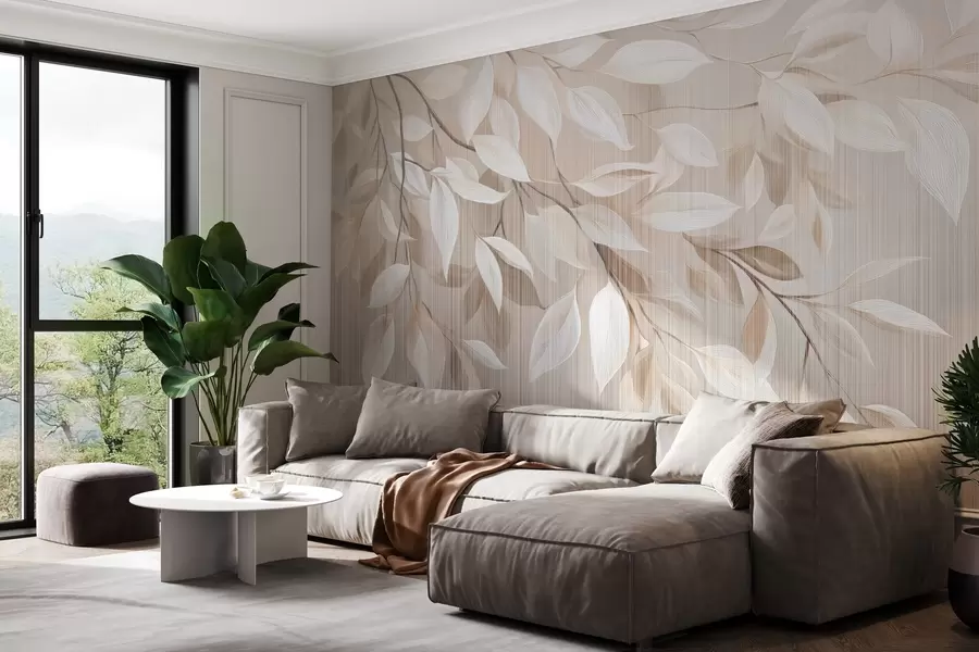 murais de parede Galho de árvore pendurado w04903