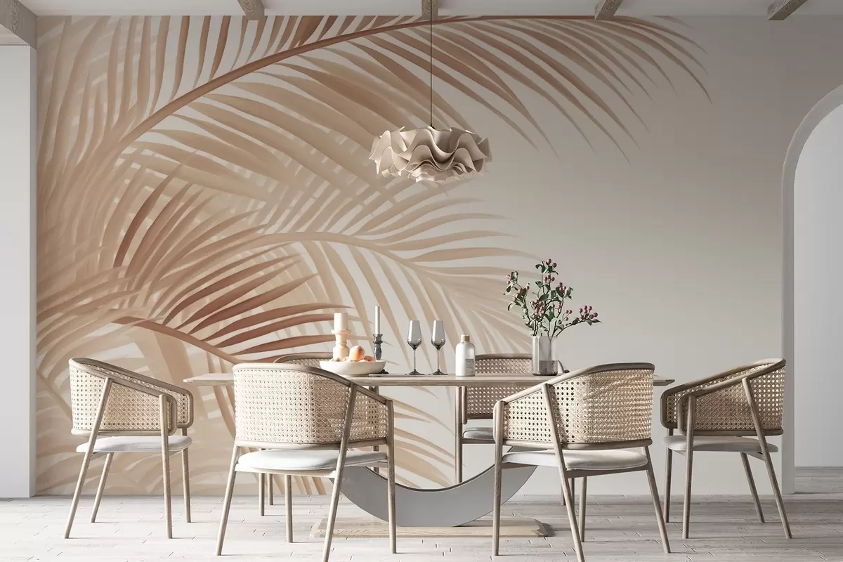 murais de parede Folhas de samambaia w04884