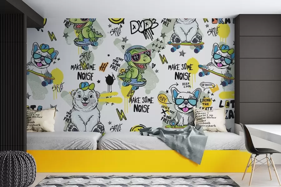 murais de parede Personagens de contos de fadas w04940v1