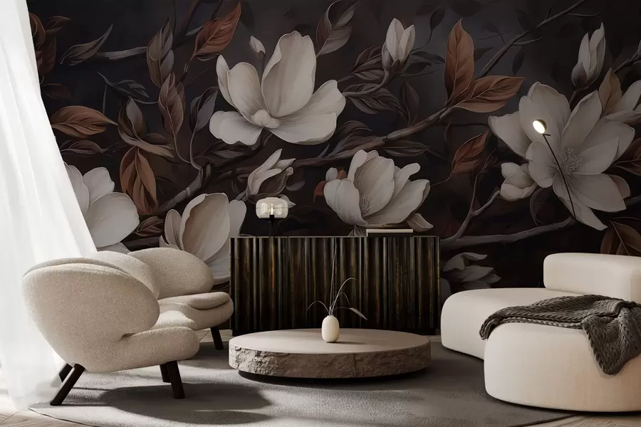 murais de parede Galho de árvore elegante w04950