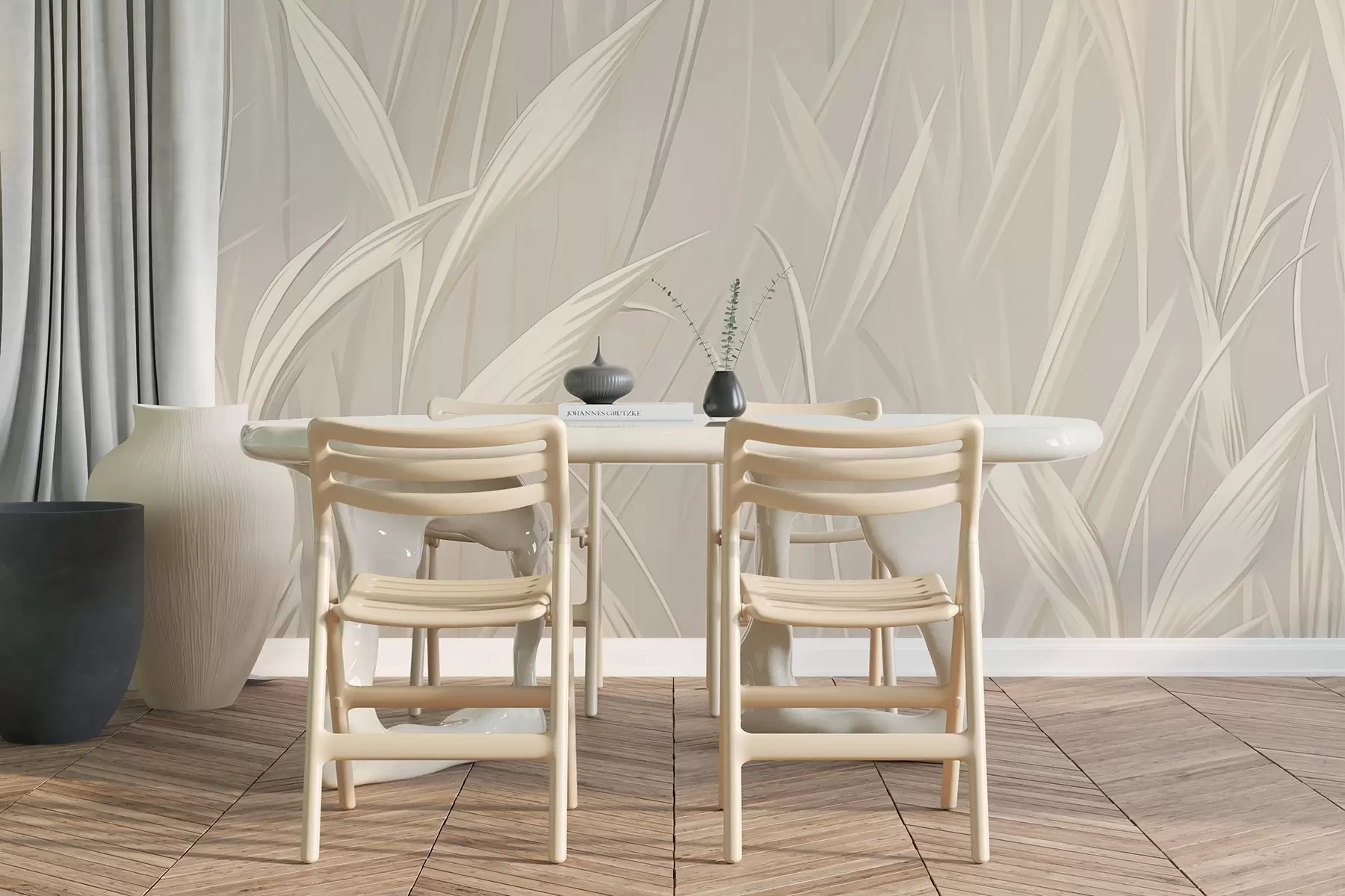 murais de parede Grama abstrata w04915