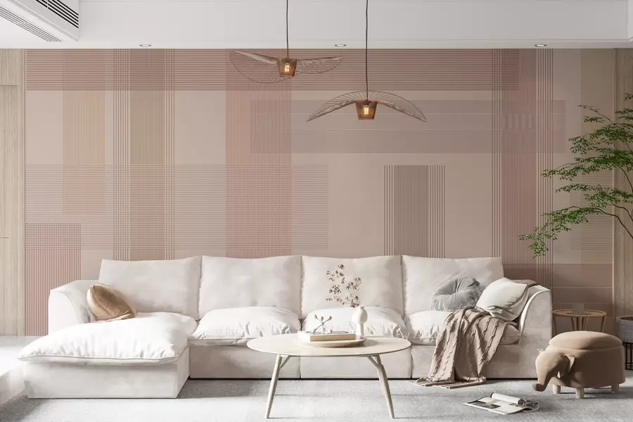 murais de parede Harmonia geométrica w05014