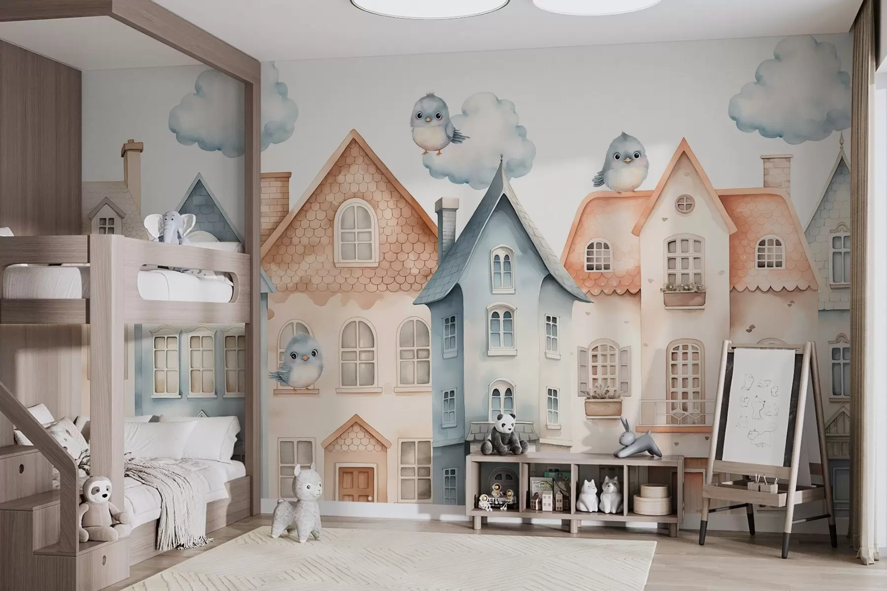 murais de parede Casas w05140