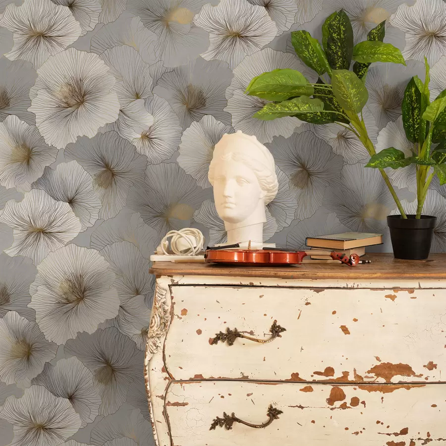 murais de parede Flores elegantes a00969