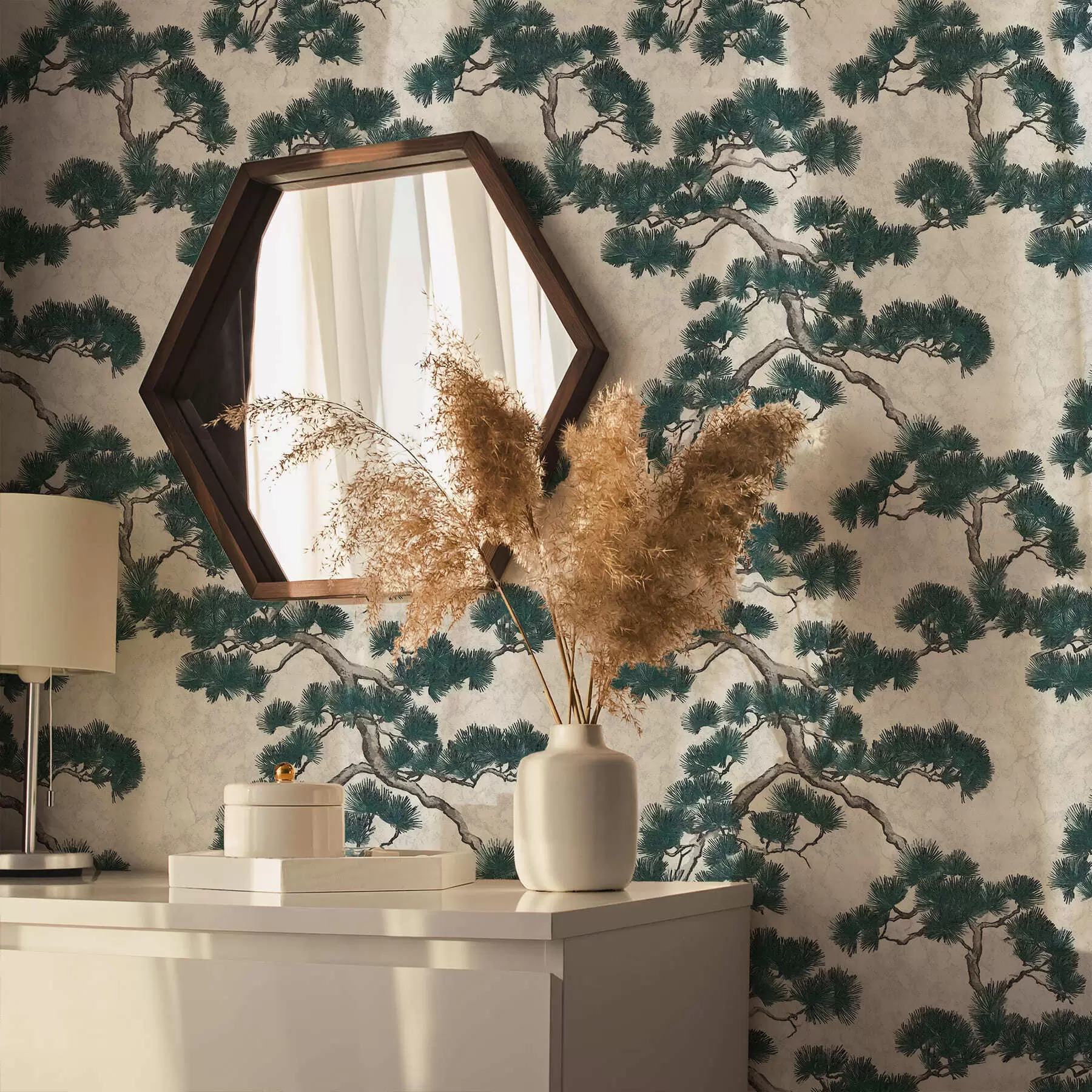 murais de parede Galhos de pinheiro a00972v2