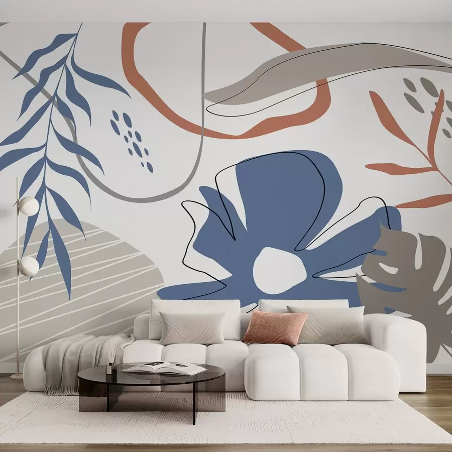 murais de parede Composição abstrata w05188