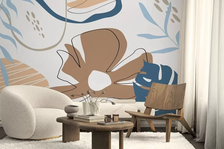 murais de parede Composição abstrata w05188v1