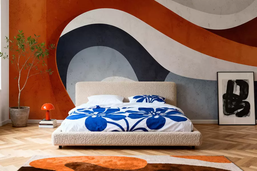 murais de parede Espaço geométrico w05169