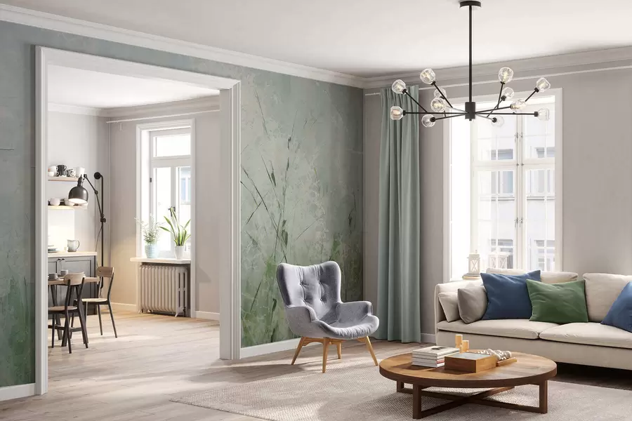 murais de parede Leveza da grama w05176