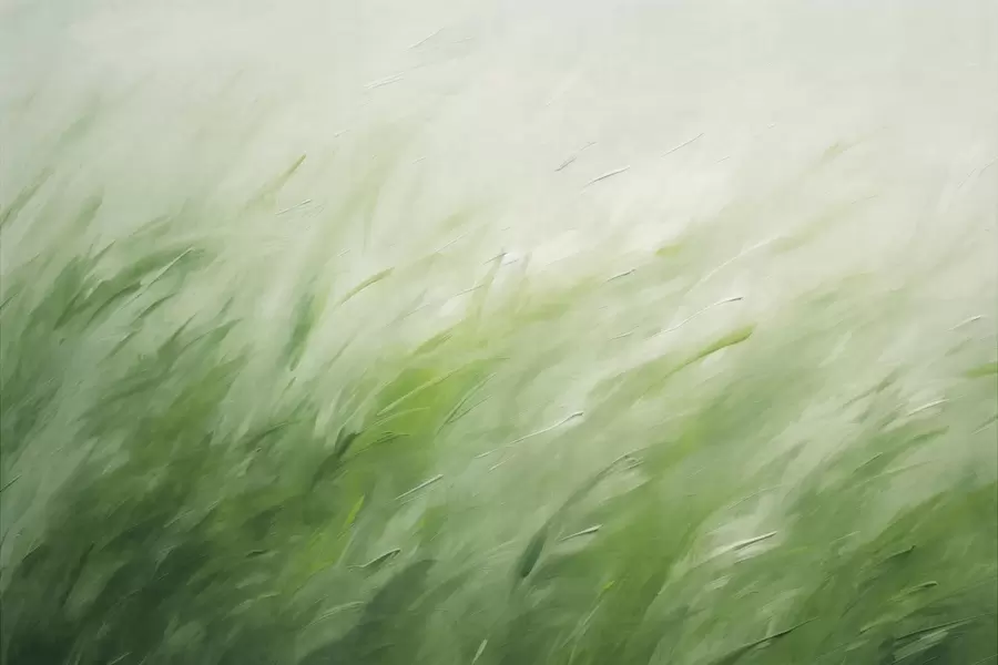 murais de parede Sopro de grama w05183