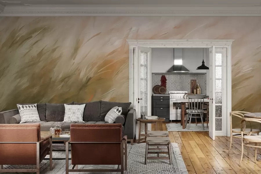 murais de parede Sopro de grama w05183v1