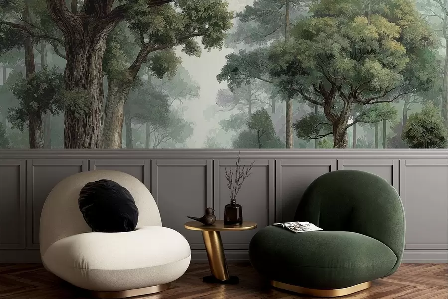 murais de parede Floresta decídua w05196