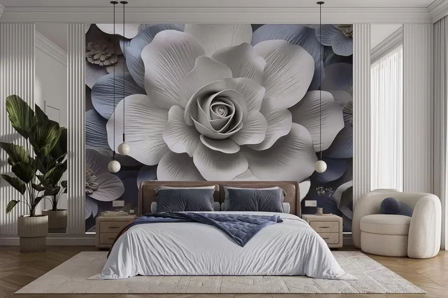 murais de parede Flor grande w09698