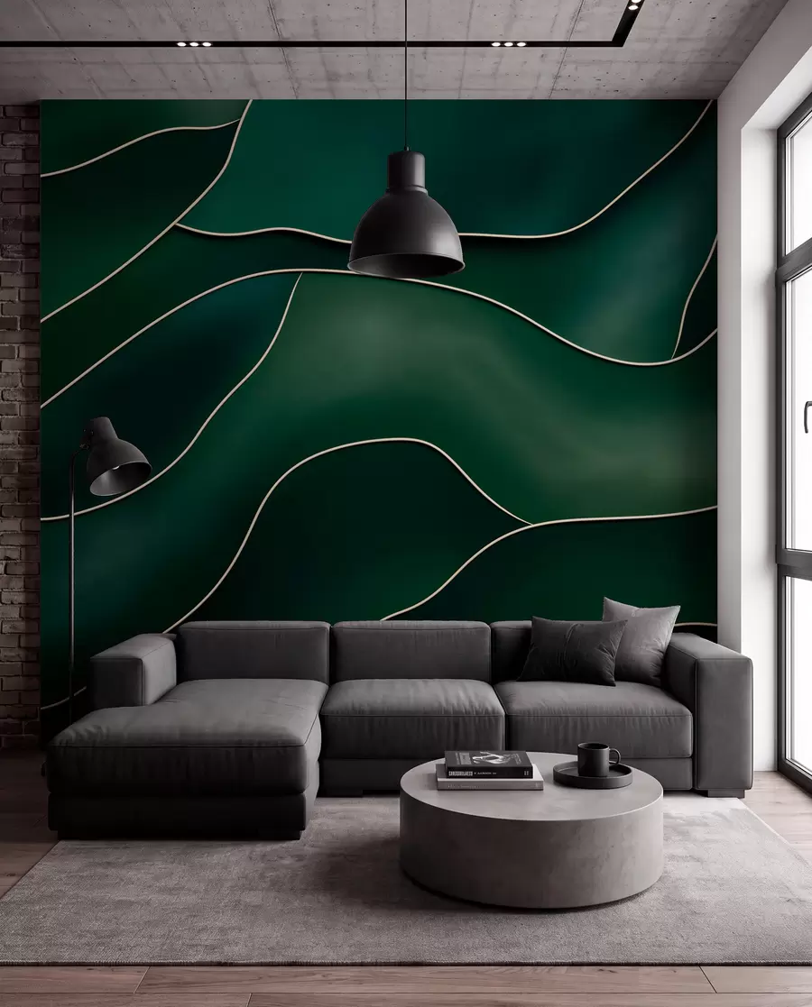 murais de parede Linhas abstratas w05218