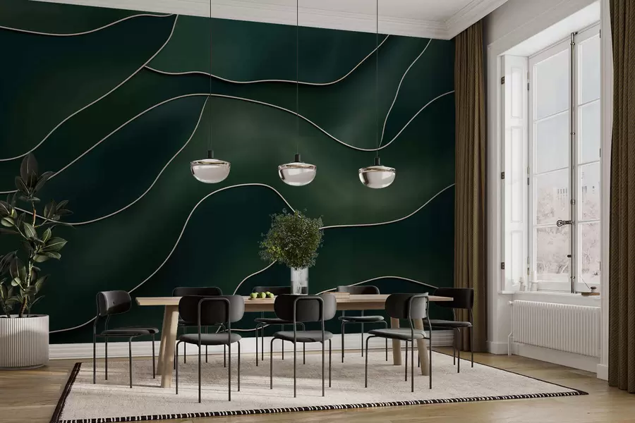 murais de parede Linhas abstratas w05218