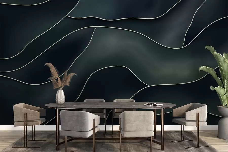 murais de parede Linhas abstratas w05218v1