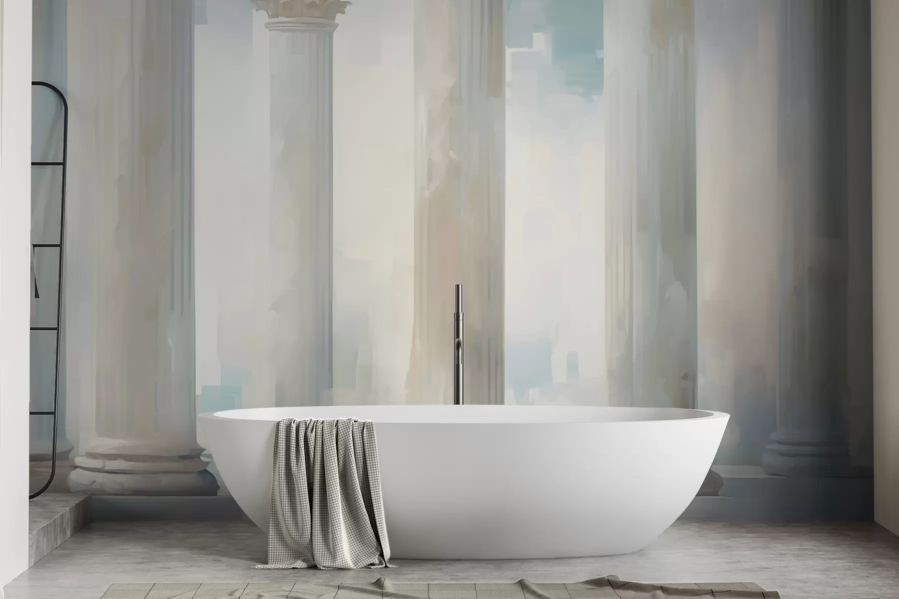 murais de parede Imitação de colunas de pintura w05228