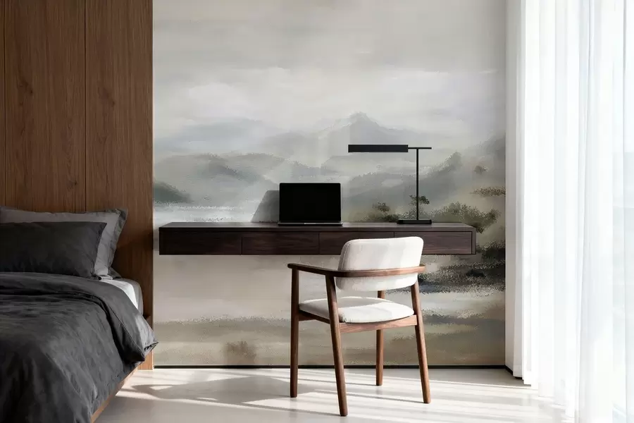 murais de parede Montanhas pintadas w05248