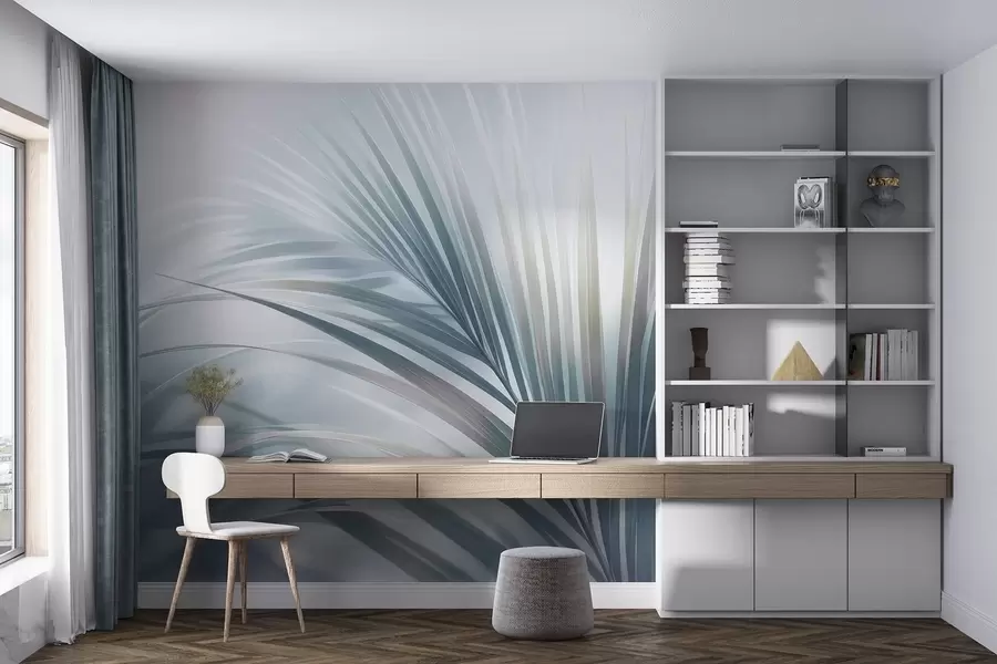 murais de parede Folhas grandes w05253