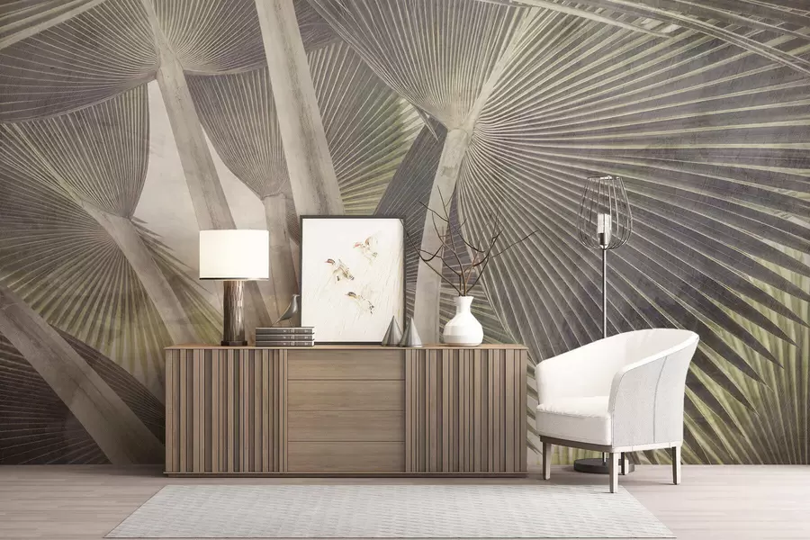 murais de parede Sonhos folhosos w05358