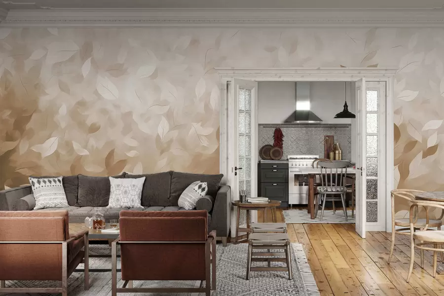 murais de parede Sussurro das folhas w05277