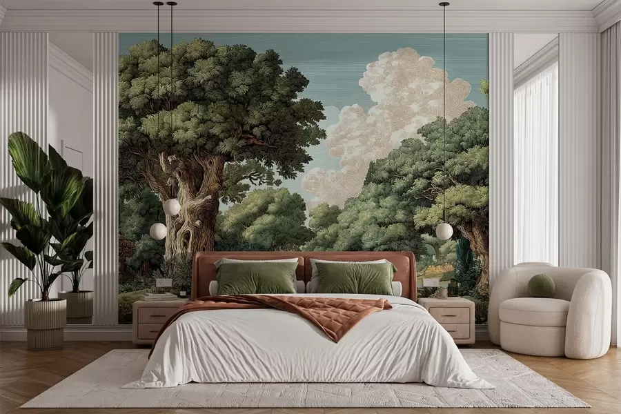murais de parede Uma floresta w05333