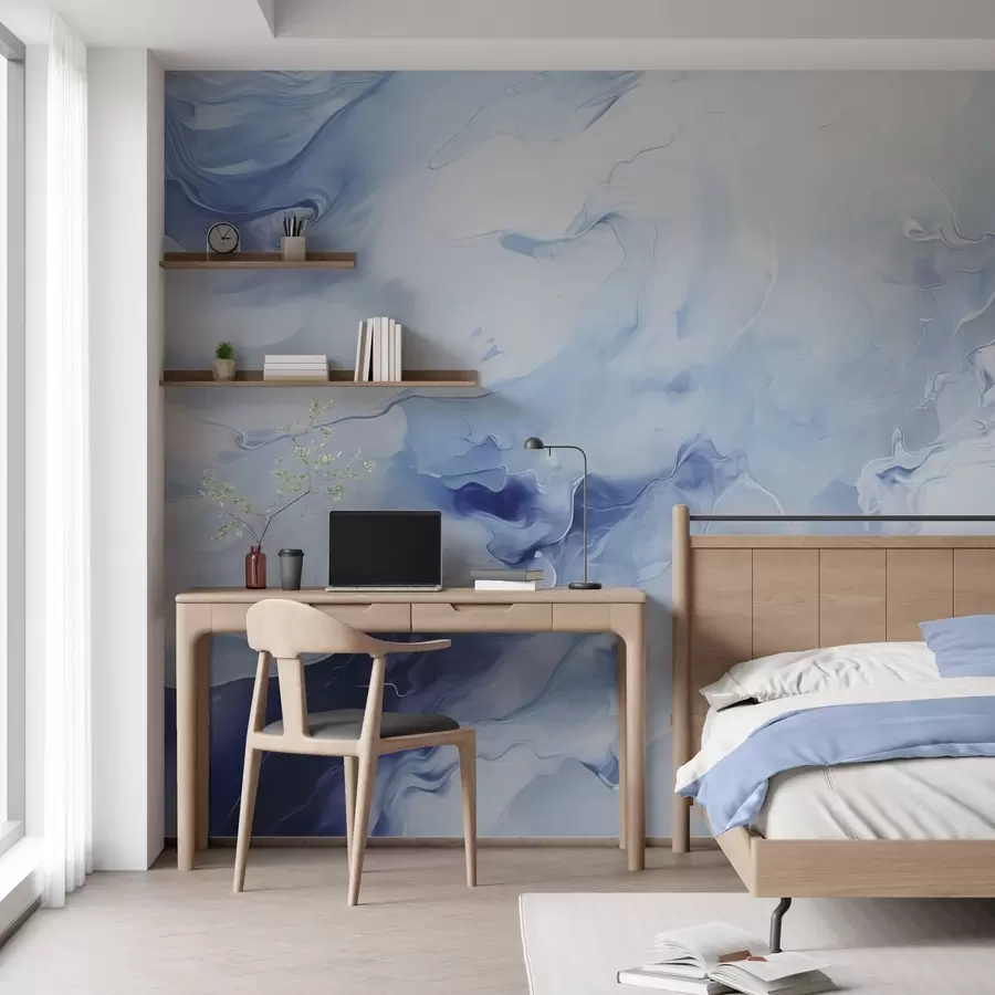 murais de parede Veios refinados do mármore w05441