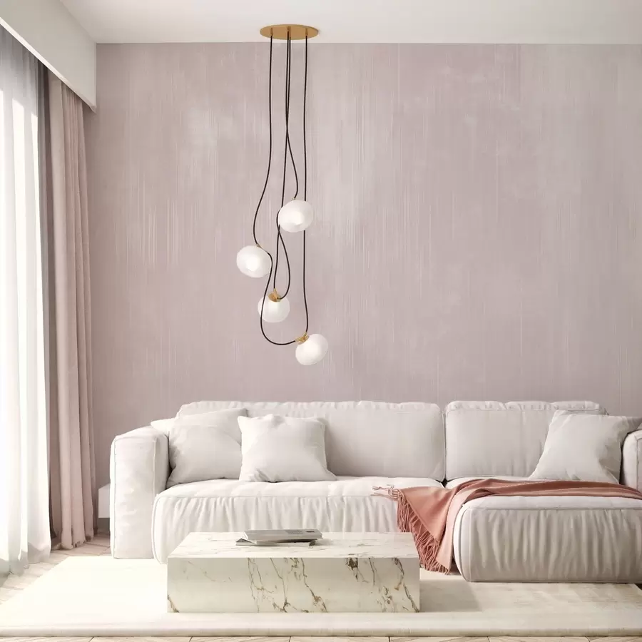murais de parede Fundo rosa suave com uma delicada textura vertical w05121v2
