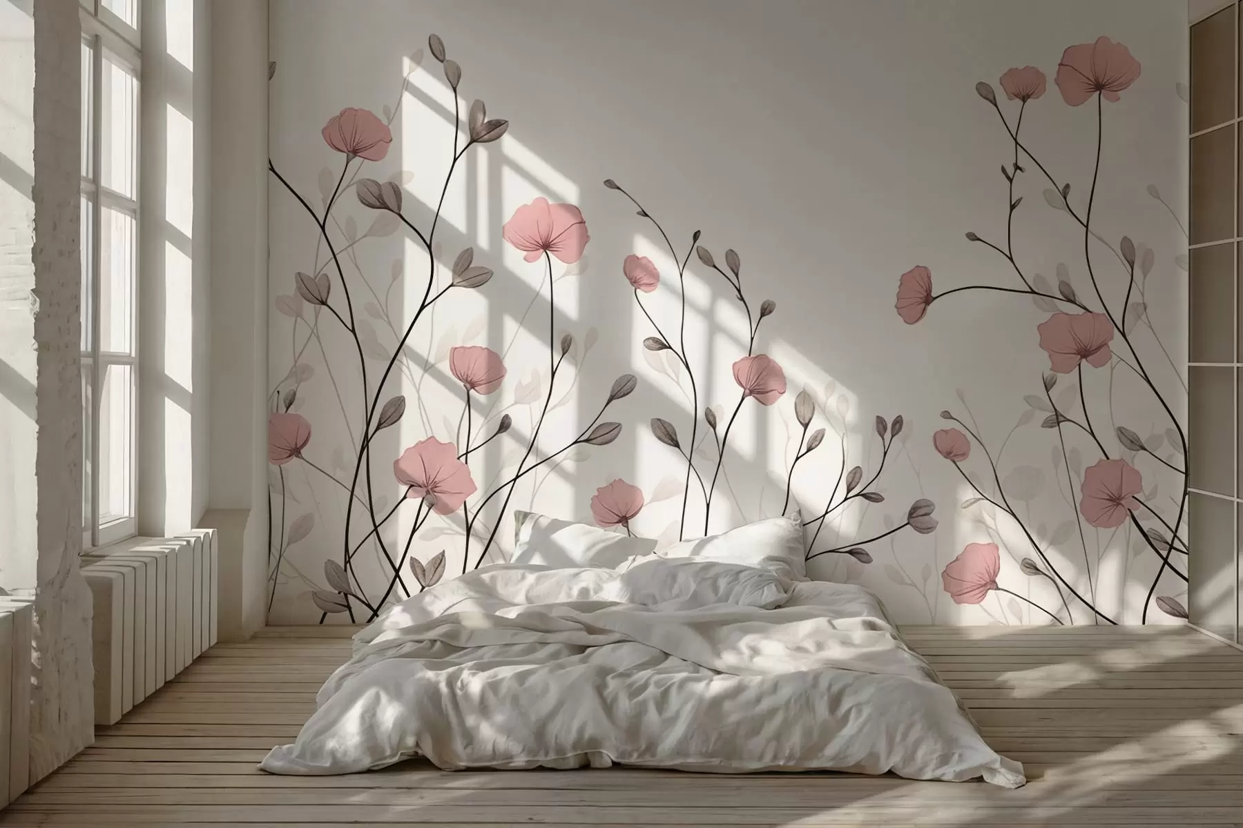 murais de parede Flores silvestres w05485