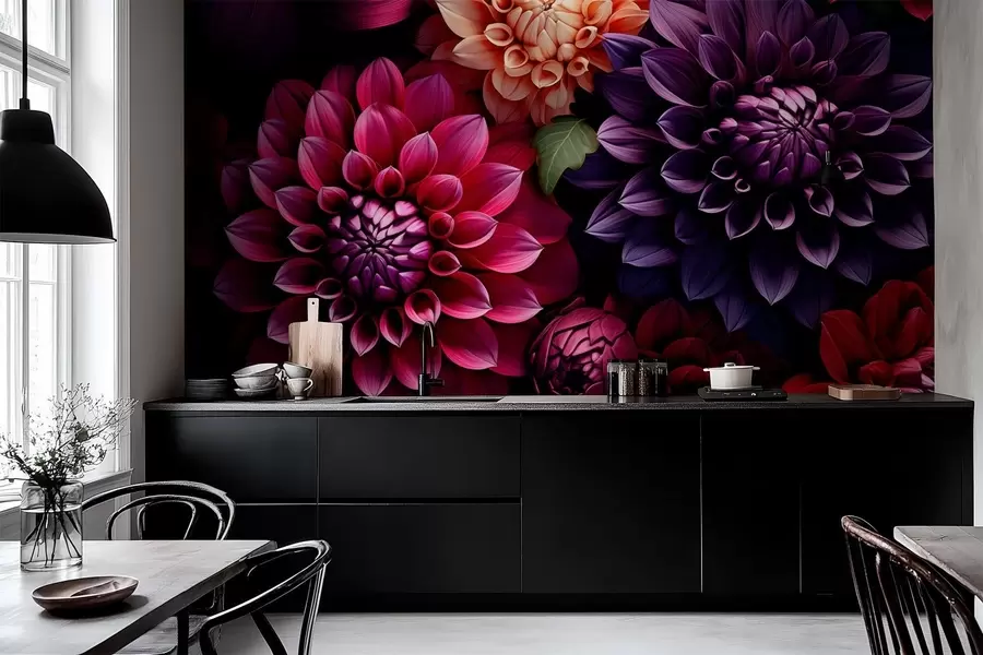 murais de parede Flores w05512