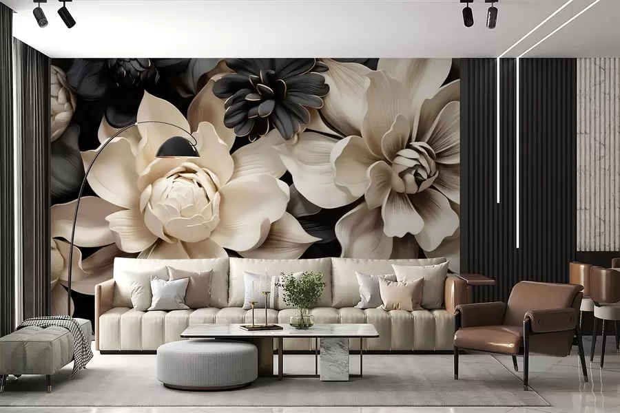 murais de parede Flores fantásticas w05618