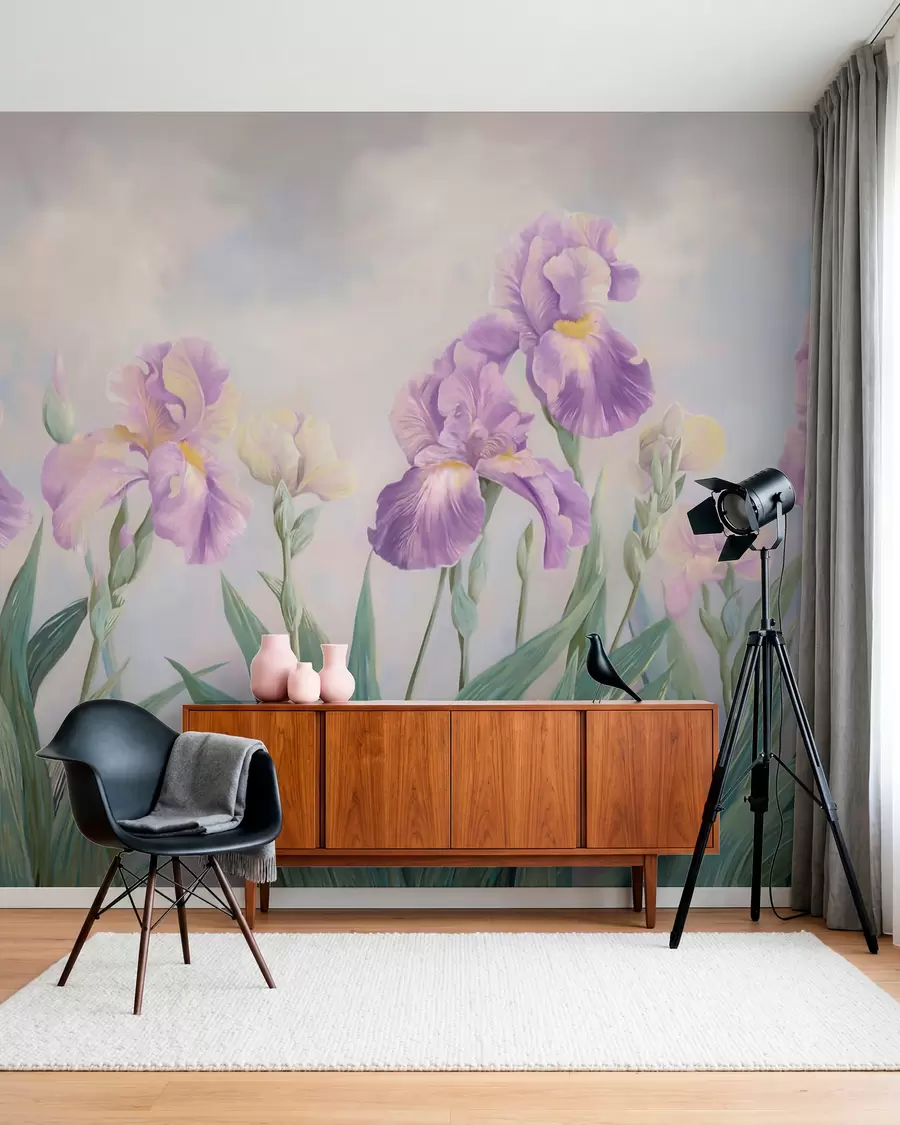 murais de parede Flores clássicas w05646