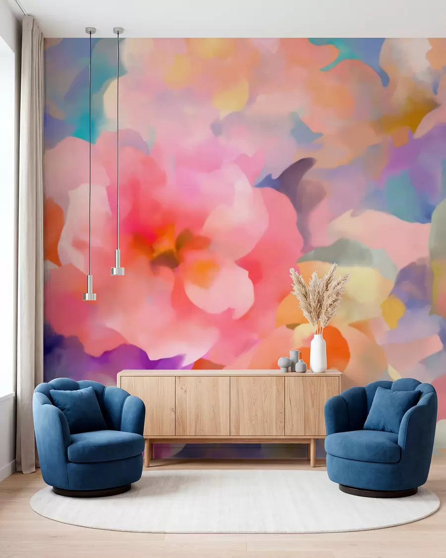 murais de parede Flores w05652