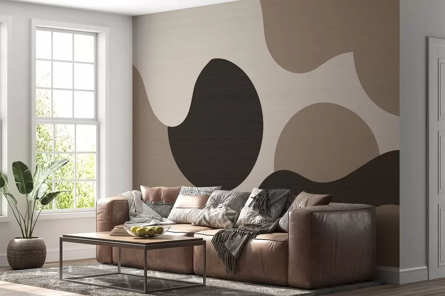 murais de parede Formas Orgânicas w05655