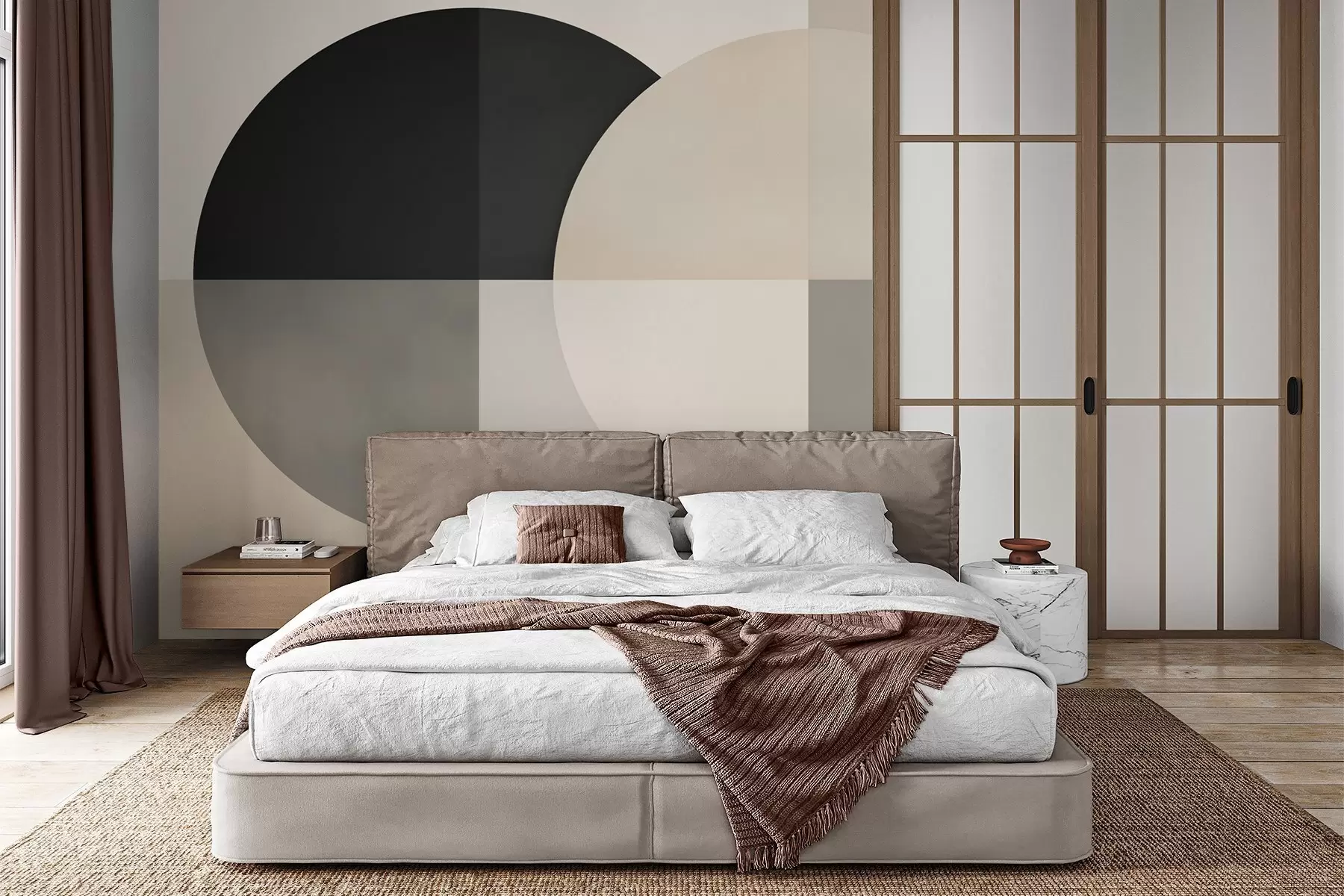 murais de parede Abstração geométrica w05779