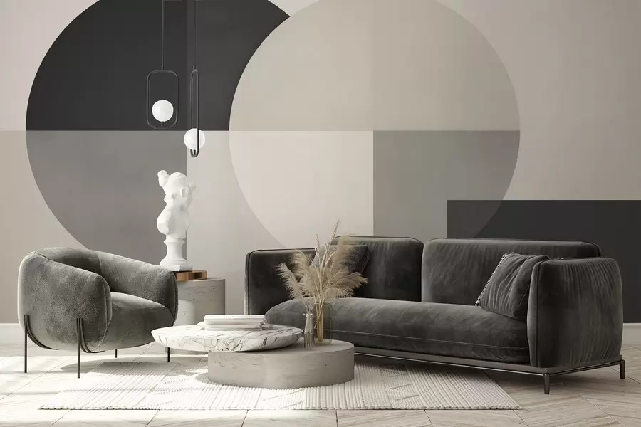 murais de parede Abstração geométrica w05779