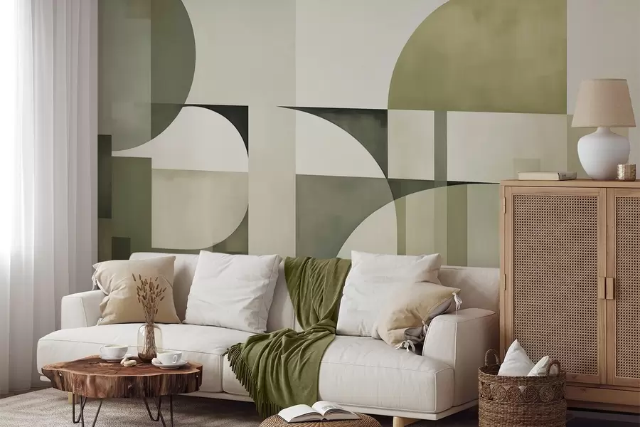 murais de parede Abstração geométrica w05782