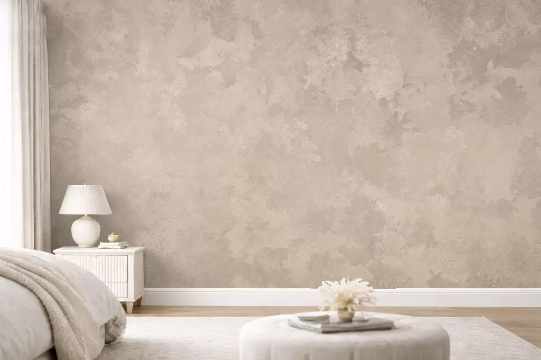murais de parede Textura bege-amêndoa quente com transições tonais suaves e naturais w05814
