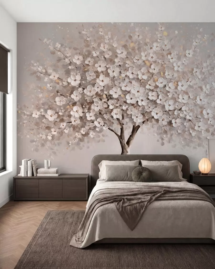 murais de parede Abóbada de flores w10050
