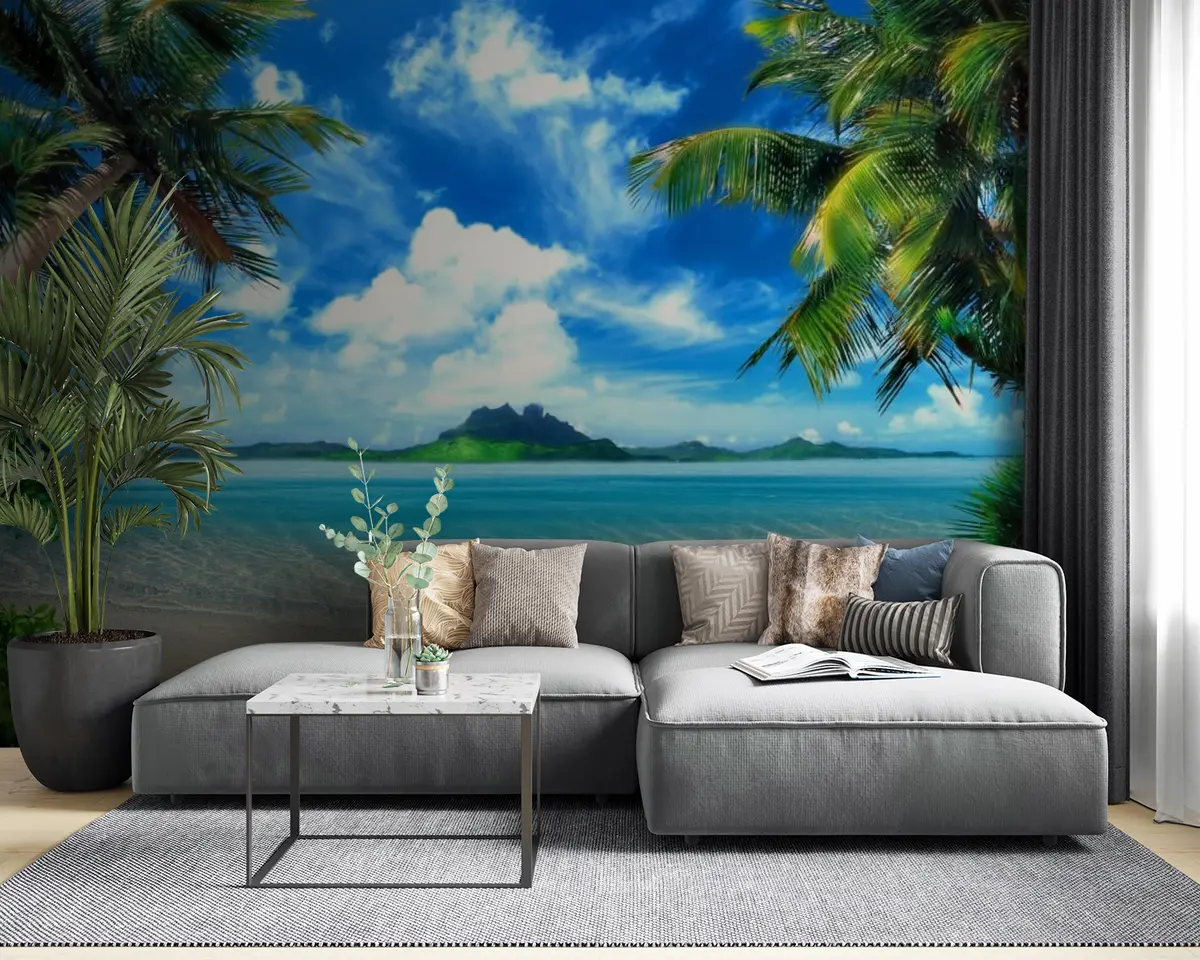 murais de parede Água, céu e nuvem u64771