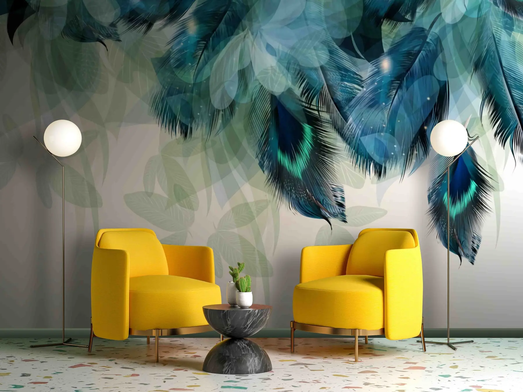 murais de parede Feats no céu u72316