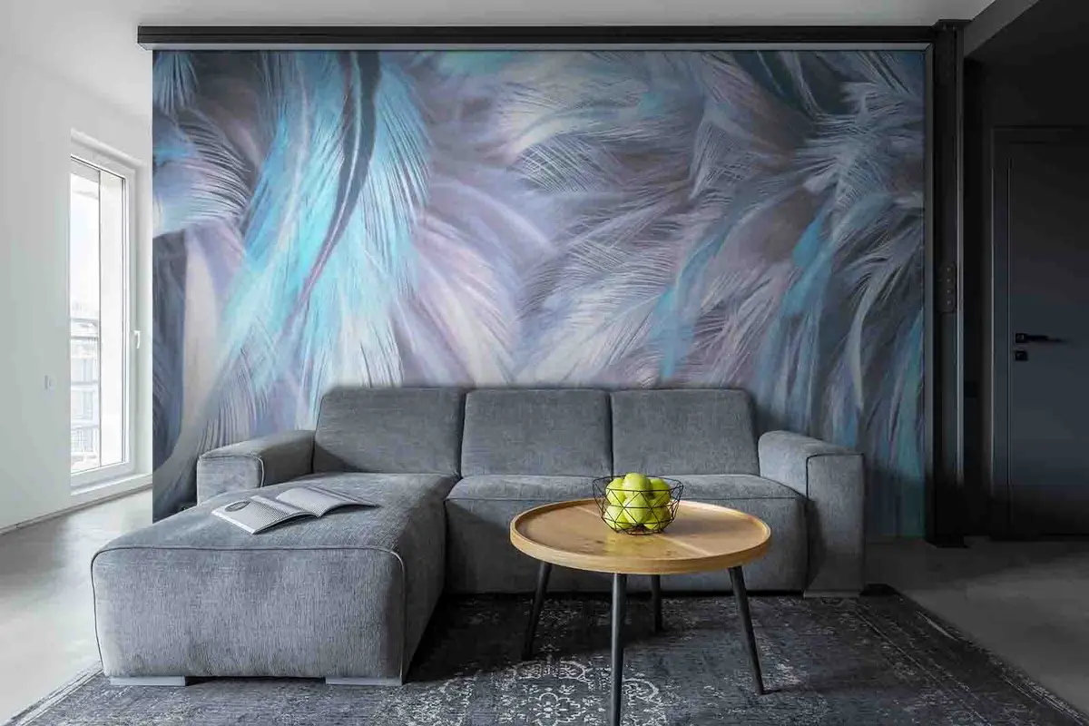 murais de parede Penas de nuvem u72324